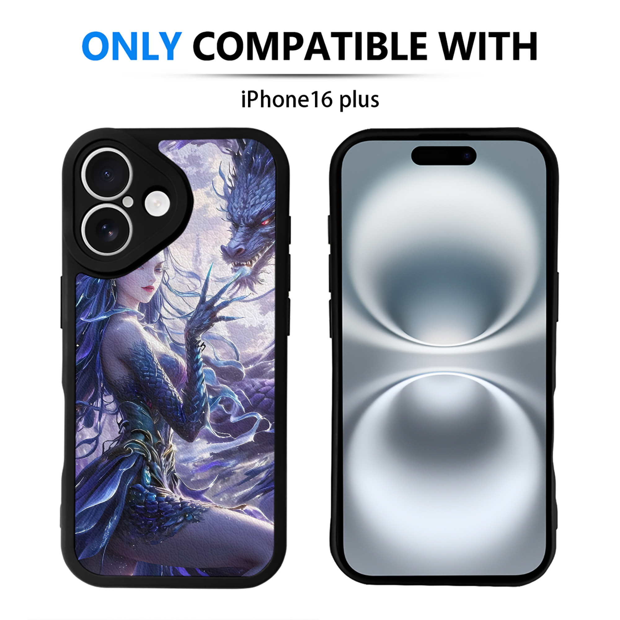 （画像用） Ne Zha 2 ナタ 魔童の大暴れ 【iPhone 16シリーズ対応】シリコンスマホケース（レザー調） 材質：シリコン